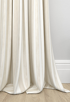 Shabby Chic by Rachel Ashwell Watercolour Stripe, Natural - Made to Measure Curtains